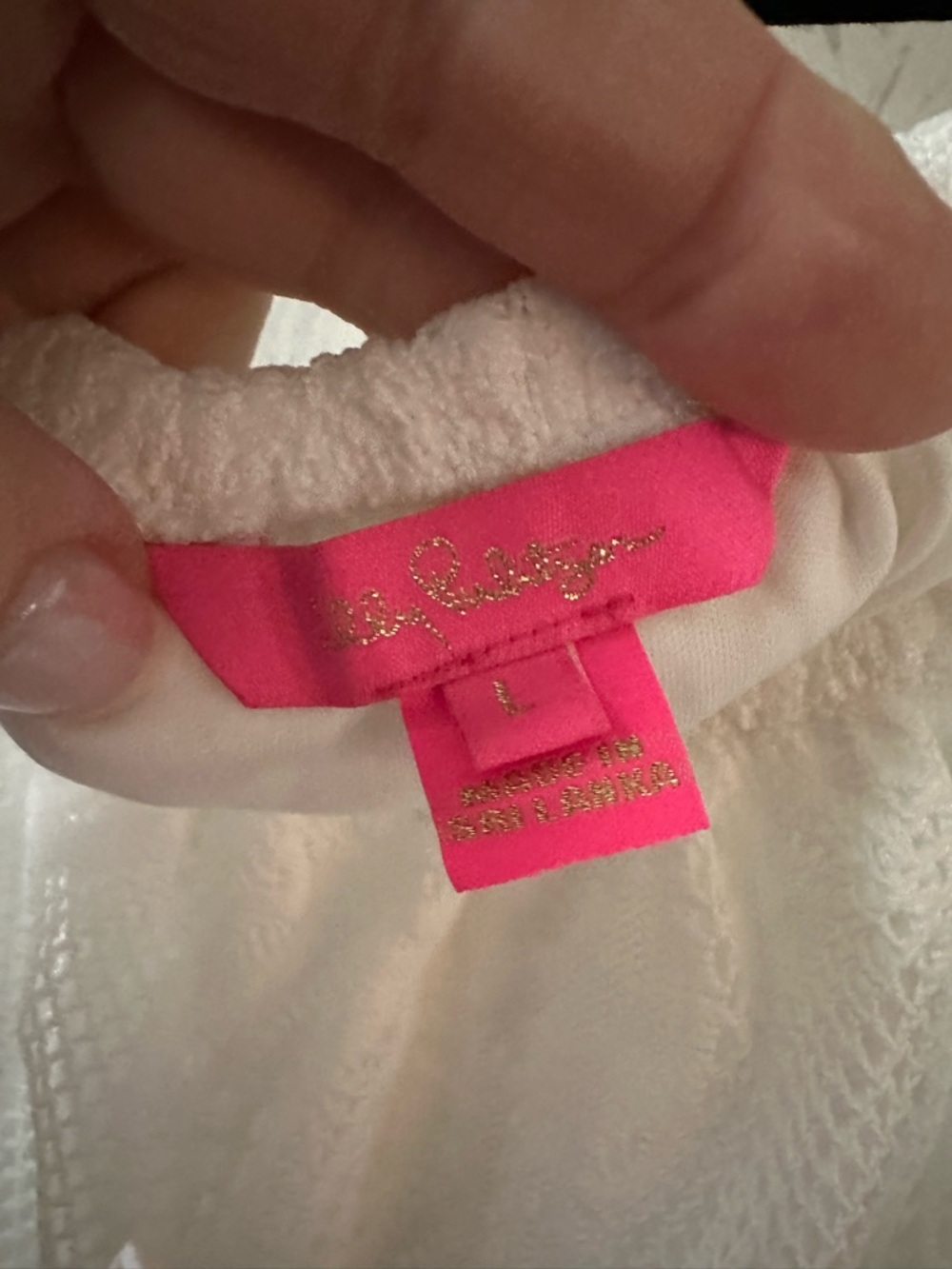 Lilly Pulitzer Samia White Lace Blouse - Picture 3 of 11